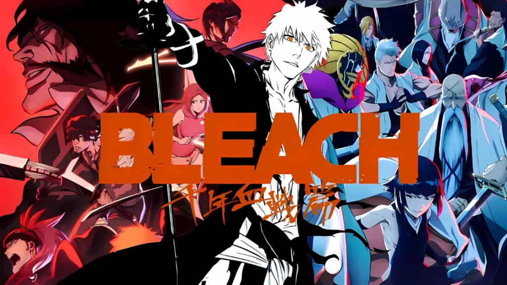 Bleach anime metal posters with dynamic artwork of Ichigo and other Soul Reapers, printed in crisp, high-definition detail.
