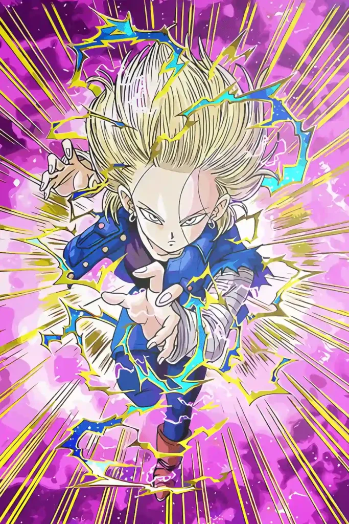 Android 18 Posters