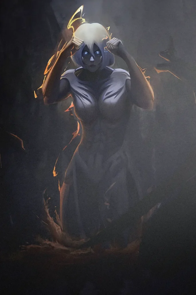 Annie Leonhart Attack On Titan Original Image Aluminium Metal Poster
