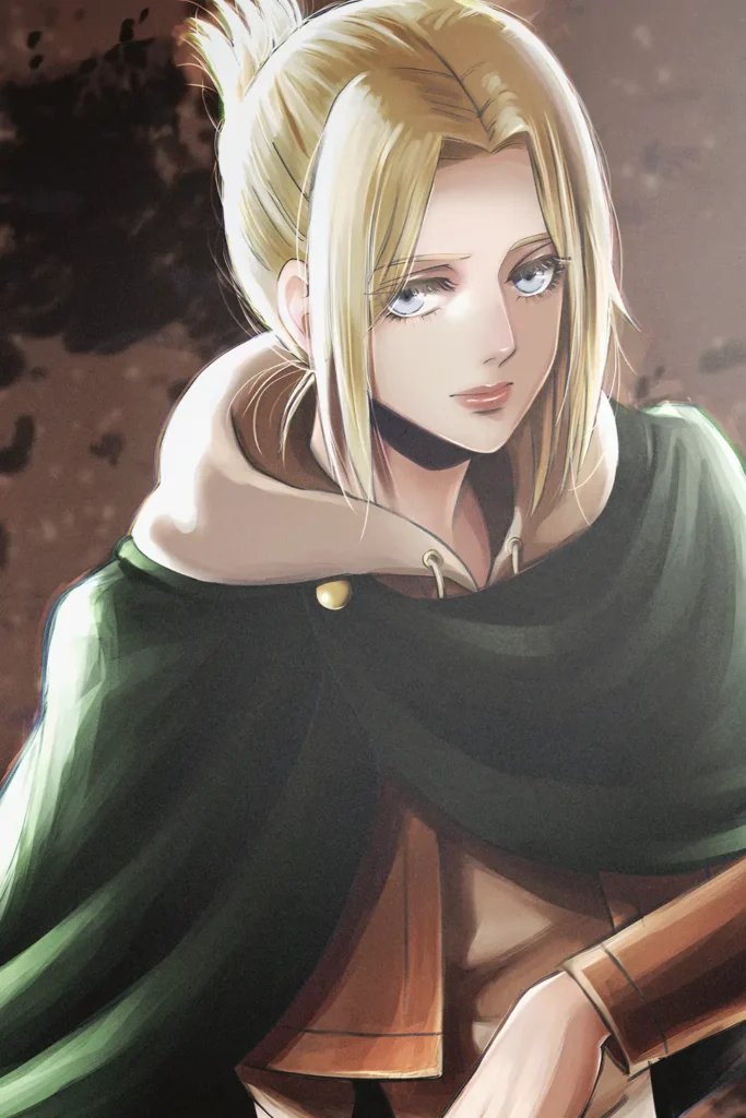 Annie Leonhart Attack On Titan Original Image Premium Printed Metal Poster