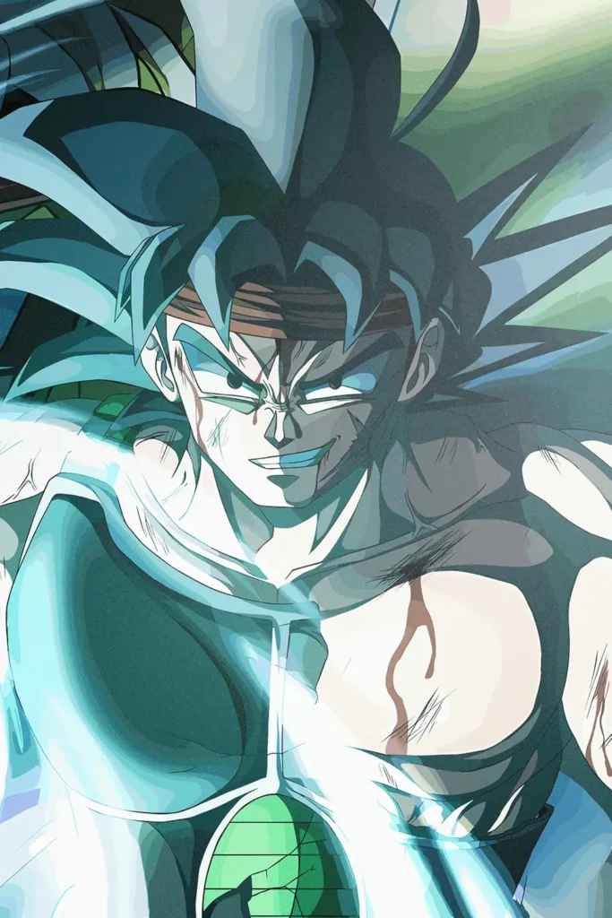 Bardock Dragon Ball Original Image Outstanding Printed Metal Wall Art