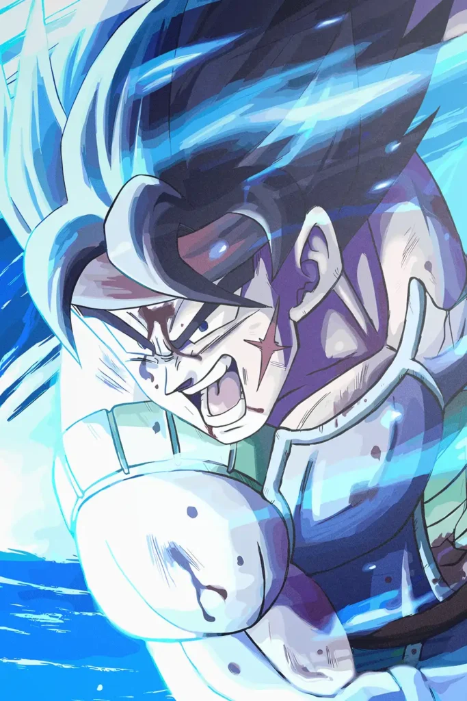 Bardock Dragon Ball Original Image Premium Printed Metal Poster