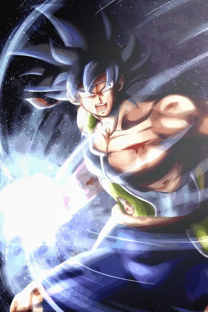 Bardock Dragon Ball Original Image Printed Deluxe Metal Wall Poster