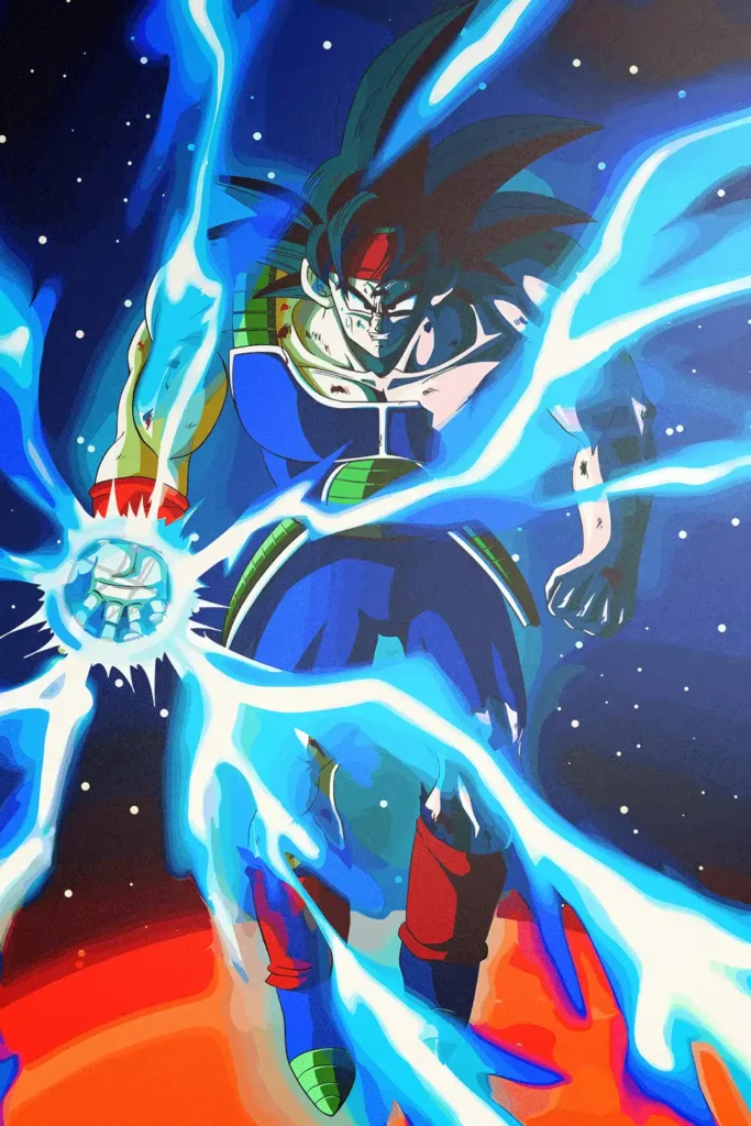 Bardock Dragon Ball Original Image Unique Metal Poster