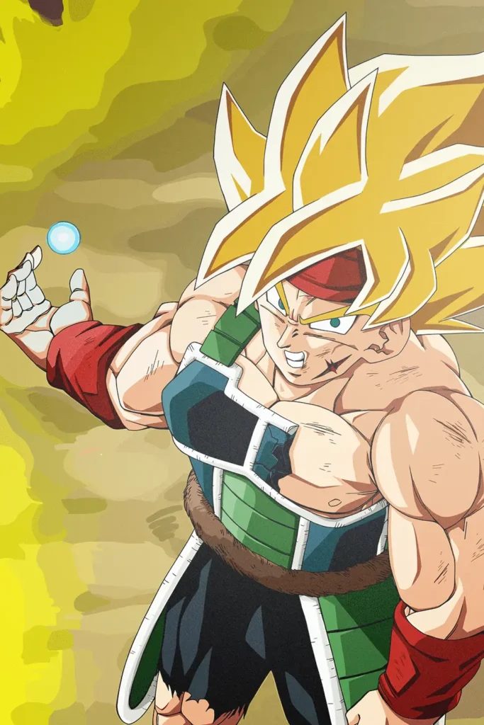 Bardock Super Saiyan Dragon Ball Original Image Exclusive Metal Wall Art