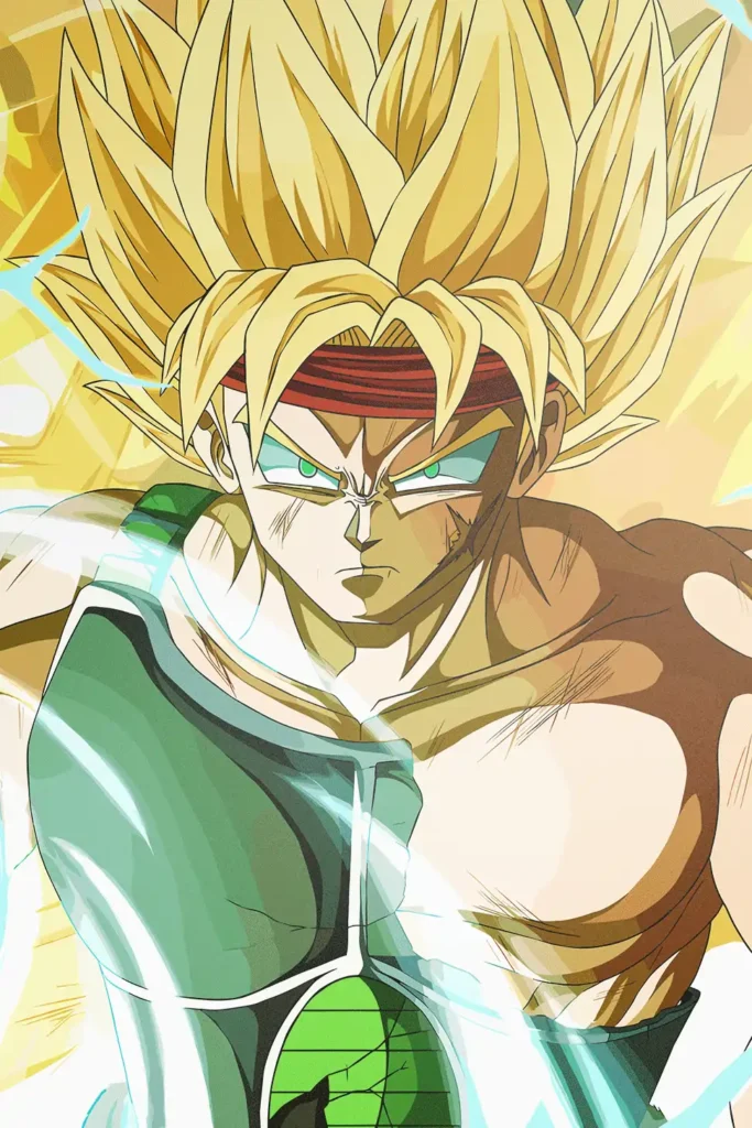 Bardock Super Saiyan Dragon Ball Original Image Outstanding Printed Metal Poster