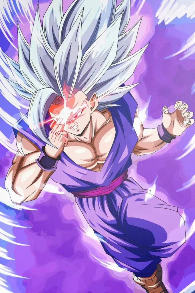 Beast Gohan Dragon Ball Original Image Deluxe Metal Poster