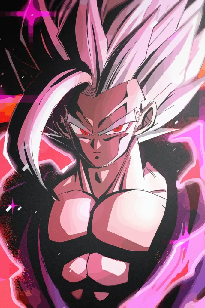 Beast Gohan Dragon Ball Original Image Deluxe Metal Print