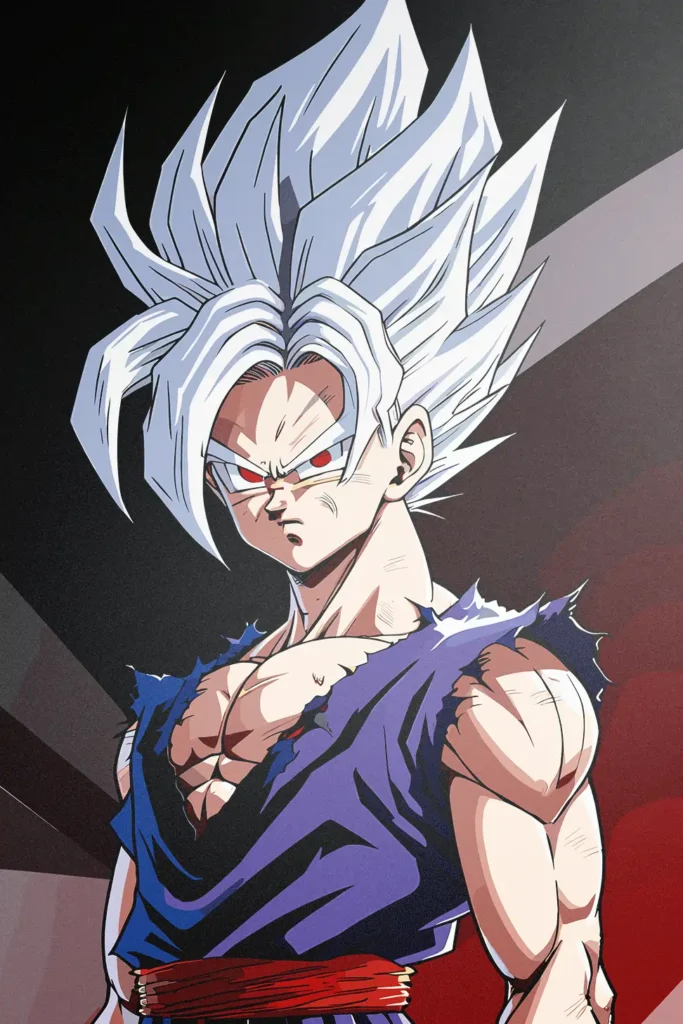 Beast Gohan Dragon Ball Original Image Exquisite Metal Poster