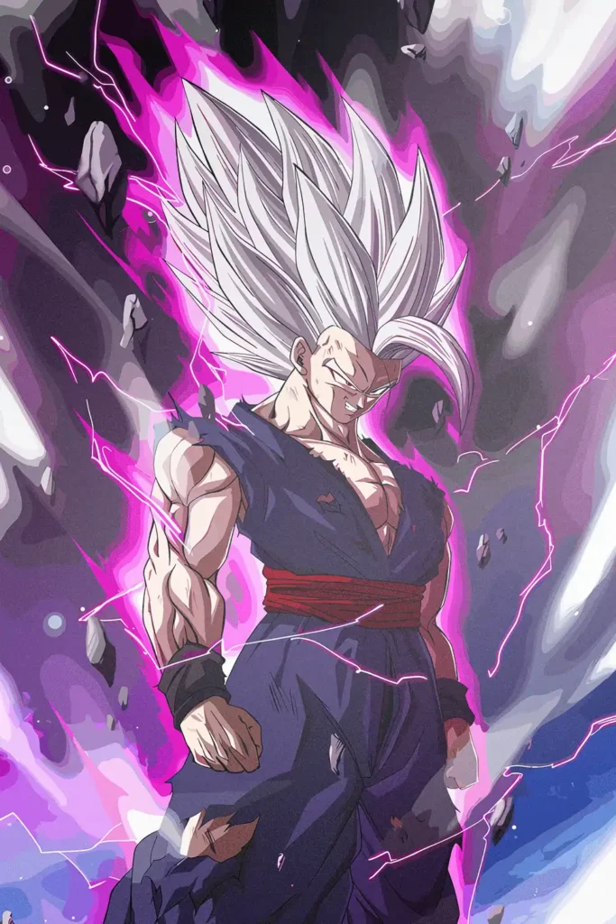 Beast Gohan Dragon Ball Original Image Outstanding Metal Wall Poster