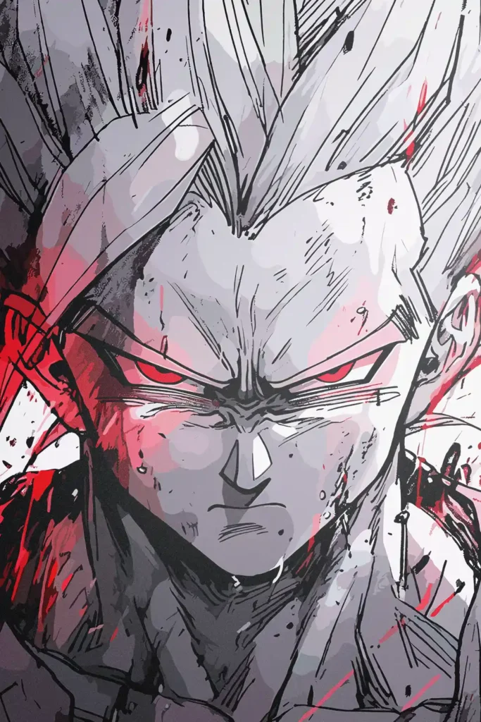 Beast Gohan Dragon Ball Original Image Stellar Metal Print Wall Art