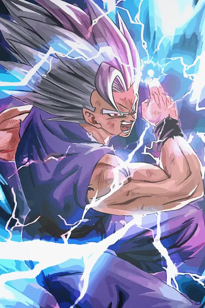 Beast Gohan Dragon Ball Original Image Stellar Metal Wall Art Poster