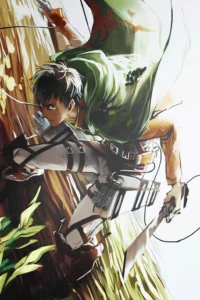 Bertolt Hoover Attack On Titan Original Image Exclusive Metal Print