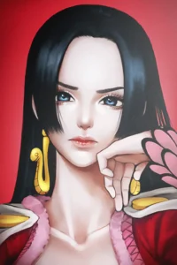 Boa Hancock One Piece Original Image Premium Metal Poster