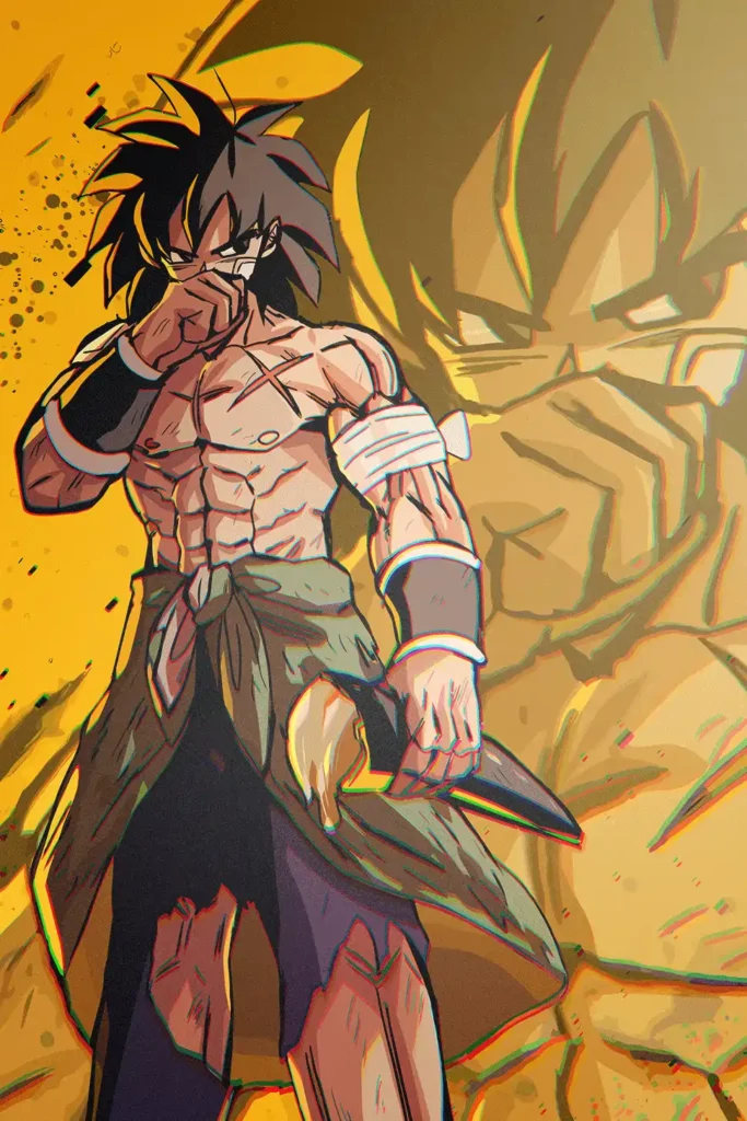 Broly Dragon Ball Original Image Premium Printed Metal Poster