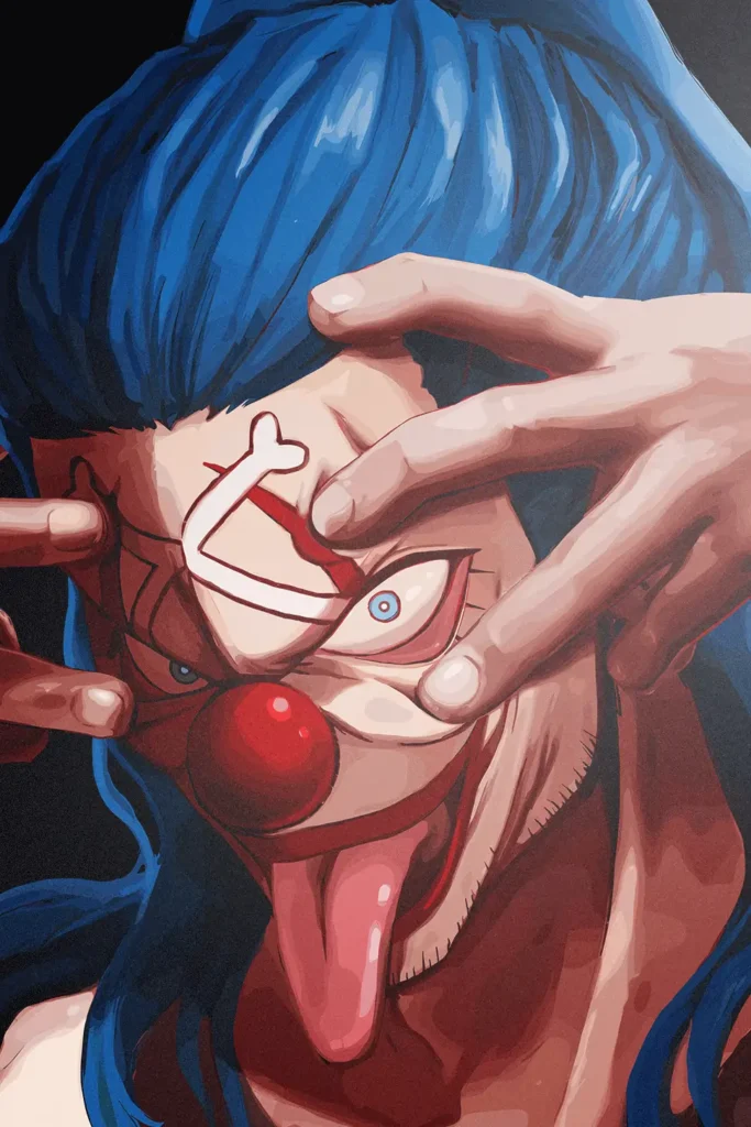 Buggy One Piece Original Image Metal Wall Poster