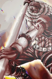 Charlotte Katakuri One Piece Original Image High Quality Aluminium Printed Metal Poster