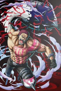 Charlotte Katakuri One Piece Original Image Premium Metal Wall Art