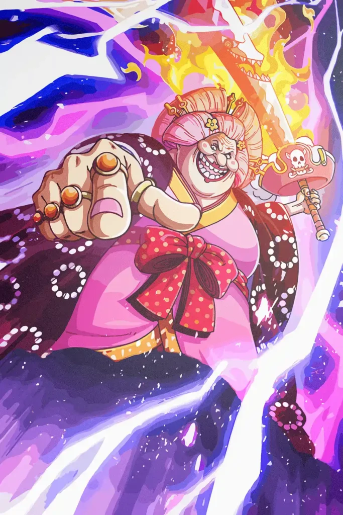 Charlotte Linlin Big Mom One Piece Original Image Exclusive Metal Wall Art