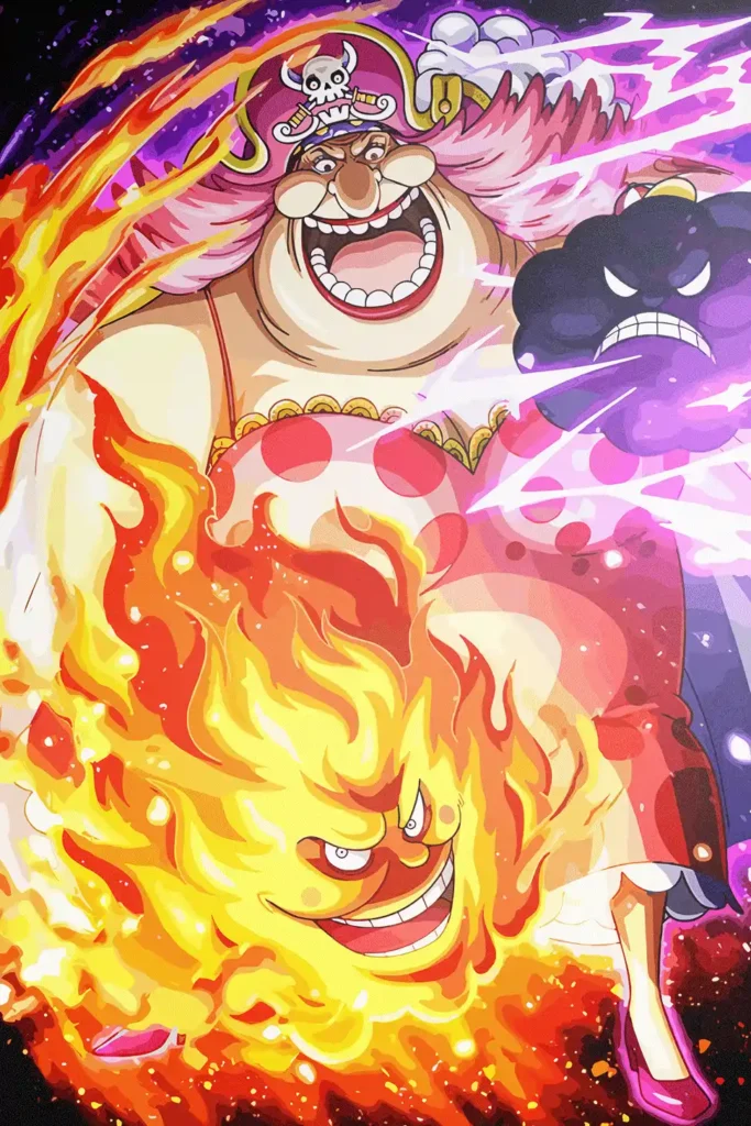 Charlotte Linlin Big Mom One Piece Original Image Premium Printed Metal Poster