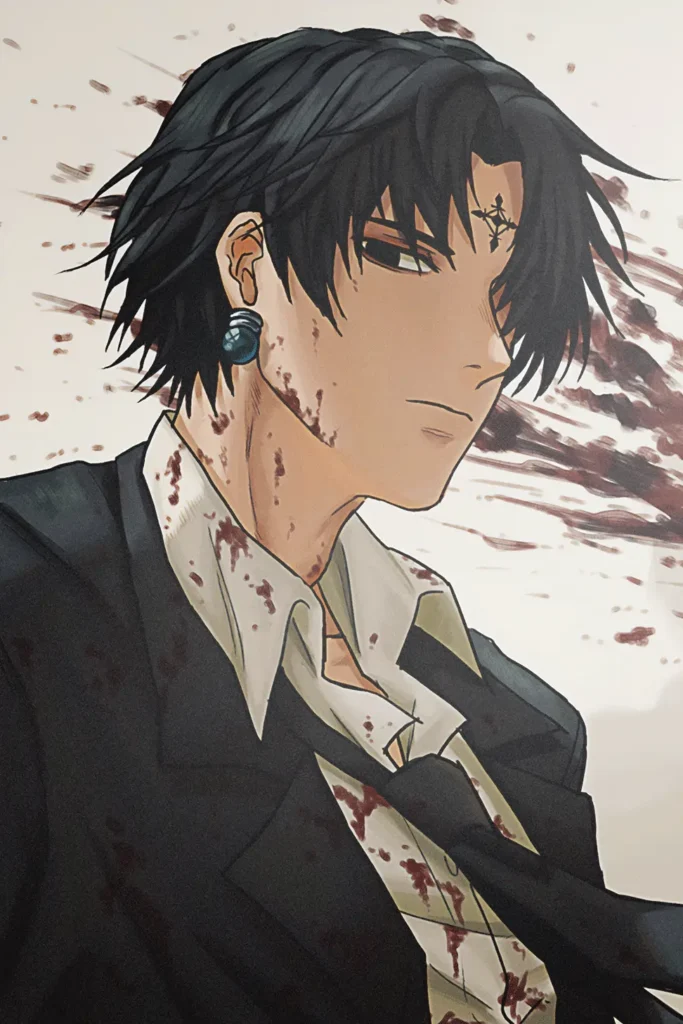 Chrollo Lucilfer Hunter x Hunter Original Image Deluxe Metal Poster