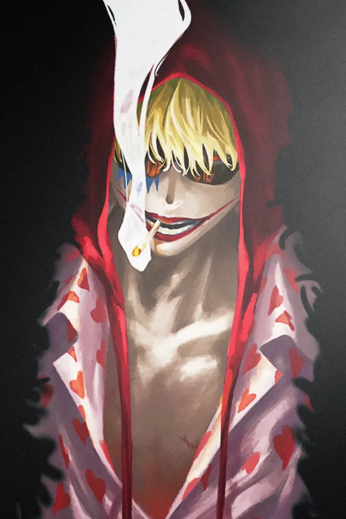 Corazon One Piece Original Image Exclusive Metal Wall Art