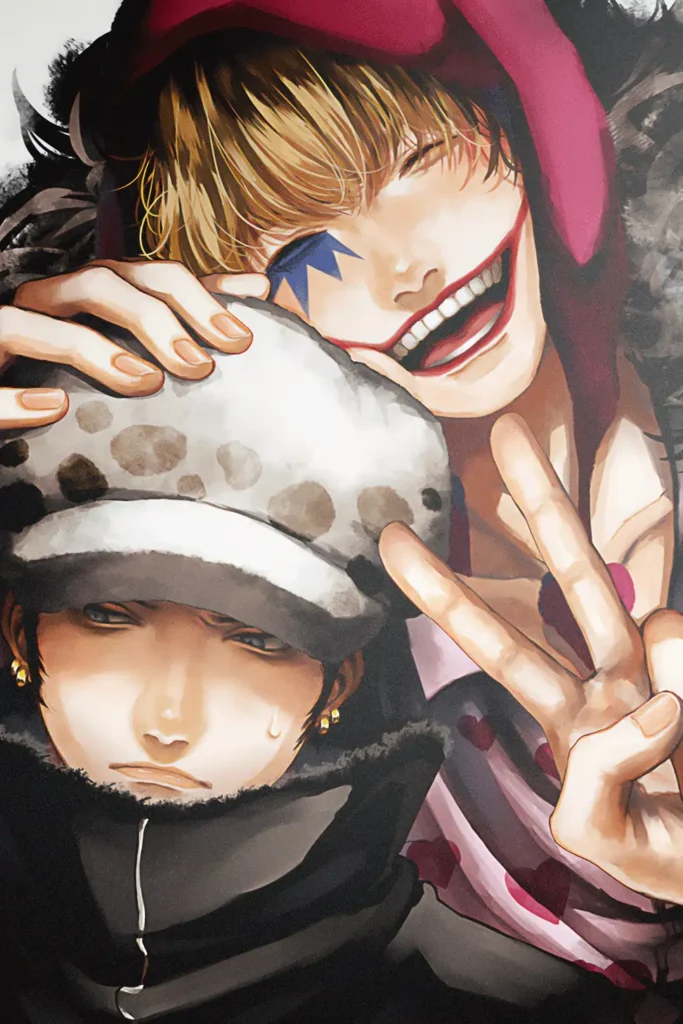 Corazon One Piece Original Image Metal Print Wall Art