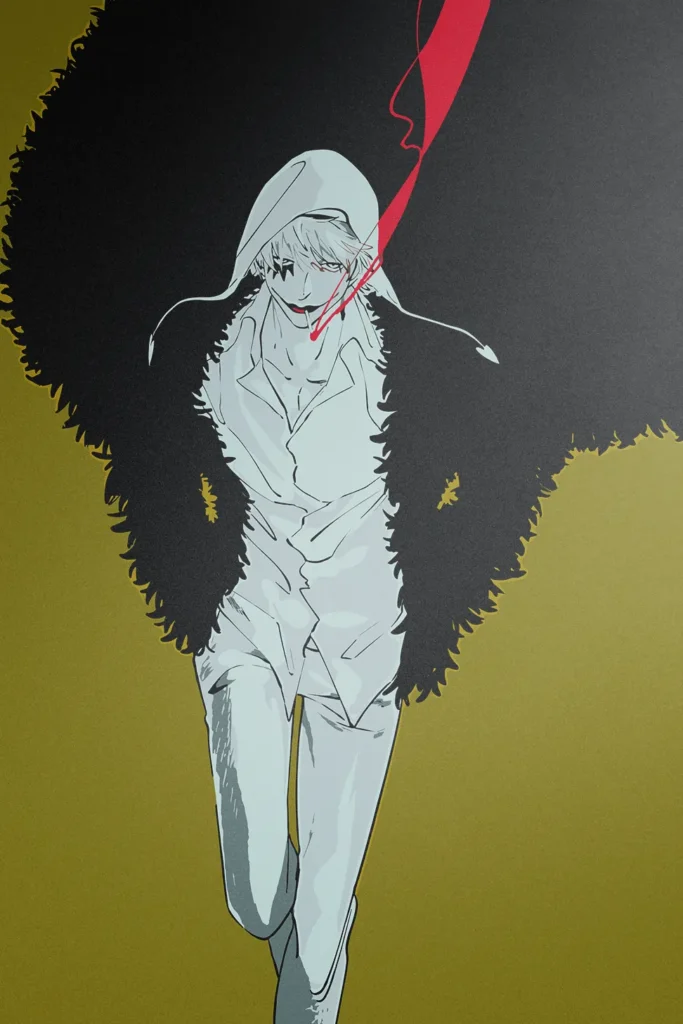 Corazon One Piece Original Image Metal Wall Art Poster