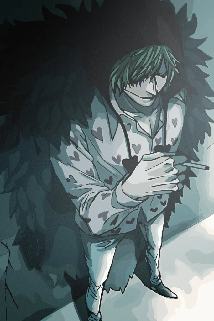 Corazon One Piece Original Image Metal Wall Poster