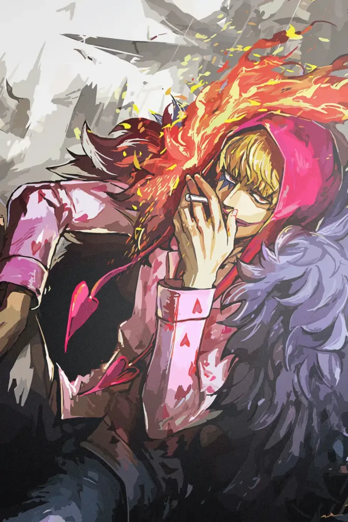 Corazon One Piece Original Image Premium Metal Poster