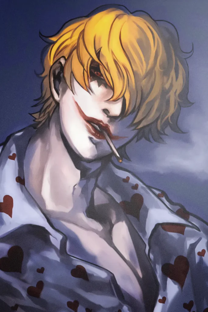 Corazon One Piece Original Image Premium Printed Metal Poster