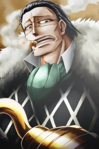 Crocodile One Piece Original Image Outstanding Metal Wall Art Poster