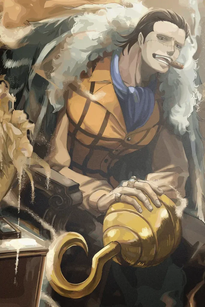 Crocodile One Piece Original Image Printed Metal Poster