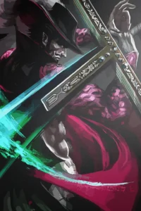 Dracule Mihawk One Piece Original Image Aluminium Metal Poster