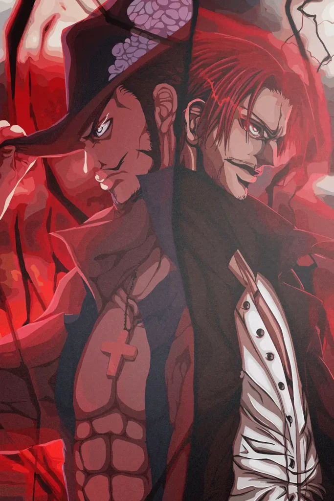 Dracule Mihawk One Piece Original Image Exclusive Metal Poster