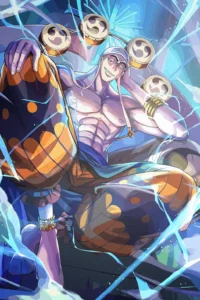 Enel One Piece Original Image Exclusive Metal Print