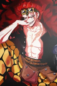 Eustass Kid One Piece Original Image Exclusive Metal Print
