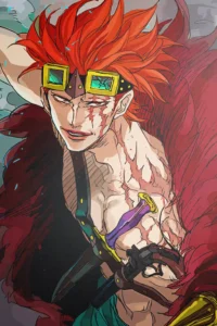 Eustass Kid One Piece Original Image High Quality Metal Print
