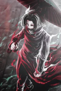 Feitan Hunter x Hunter Original Image Deluxe Metal Print