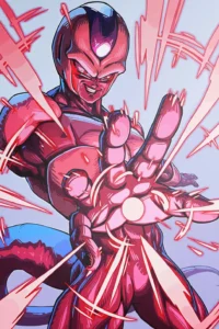 Freiza Dragon Ball Original Image Distinctive Metal Wall Art Poster