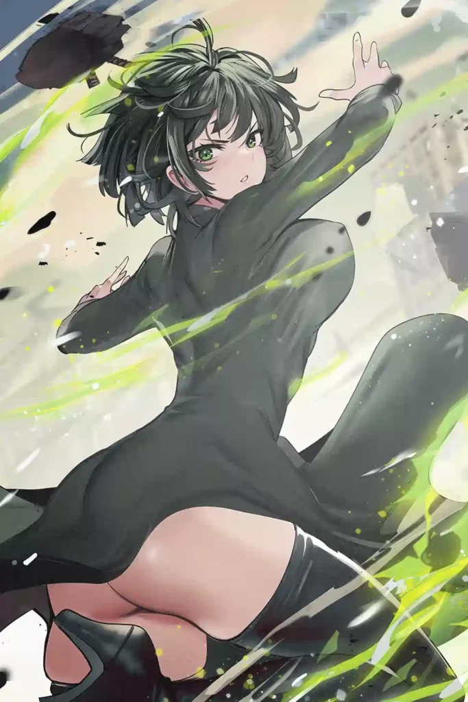 Artistic showcase photo of the Fubuki High Quality Metal Poster