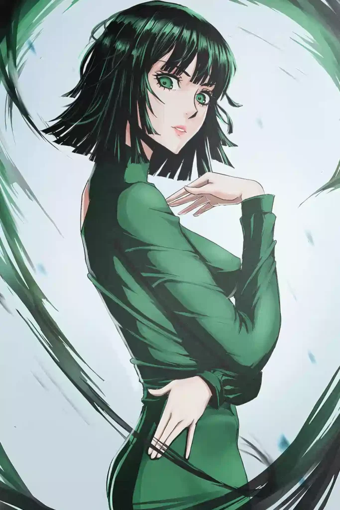 Showcase frame of the Fubuki High Quality Printed Metal Poster, anime metal poster