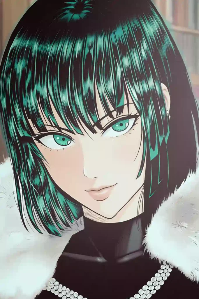 Artistic showcase photo of the Fubuki Premium Metal Print