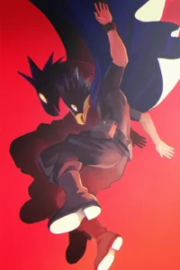Fumikage Tokoyami My Hero Academia Original Image High Quality Aluminium Printed Metal Poster