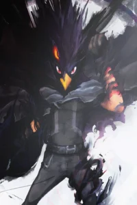 Fumikage Tokoyami My Hero Academia Original Image Printed Metal Poster