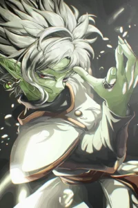 Fused Zamasu Dragon Ball Original Image High Quality Metal Poster