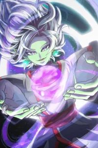 Fused Zamasu Dragon Ball Original Image Outstanding Metal Wall Art Poster