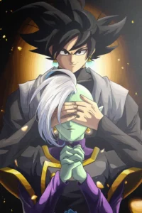 Fused Zamasu Dragon Ball Original Image Metal Poster