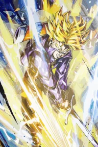 Future Trunks Dragon Ball Original Image Exclusive Metal Poster