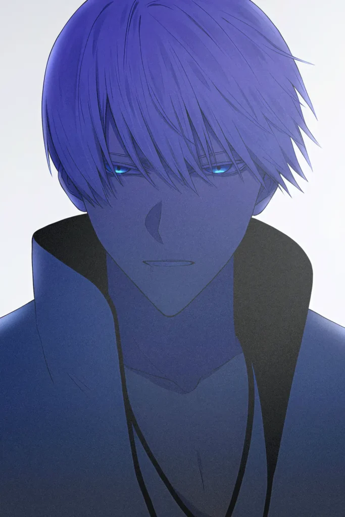 Gin Ichimaru Bleach Original Image Bespoke Metal Wall Poster